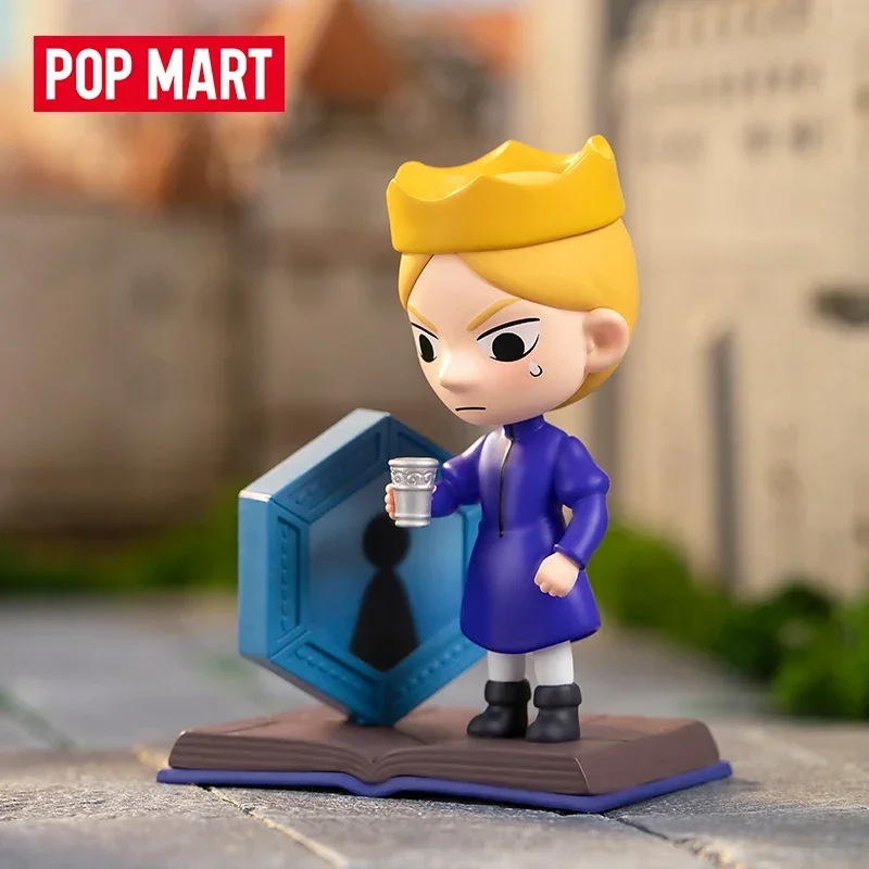 Pop Mart-Boîte ennemi de la série de livres de rois, sac de devinettes, jouets originaux, figurine d'anime mignon au beurre, ornements de bureau, cadeau de collection