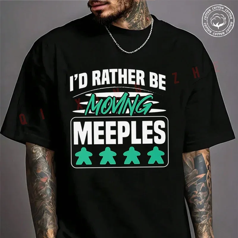 

Motorcycle Board Game Lover Design T-Shirt For Riders Men's Cotton Fashion Casual High Quality Round Neck Tshirt Tee