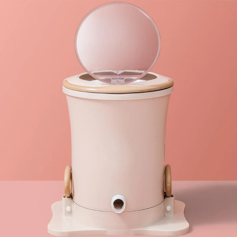 Nieelektryczny ręczny odwadniacz małymi dłońmi ciągnąć linę stóp, akademik ręcznie potrząsać suchym wiadrem pralka ćwiczenia Fitness