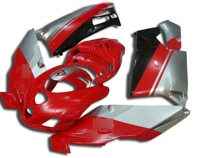 New ABS Motorcycle Fairings Kit Fit For Ducati 749 999 2005 2006 05 06 749s 999s Bodywork Set Custom Black Red Silvery