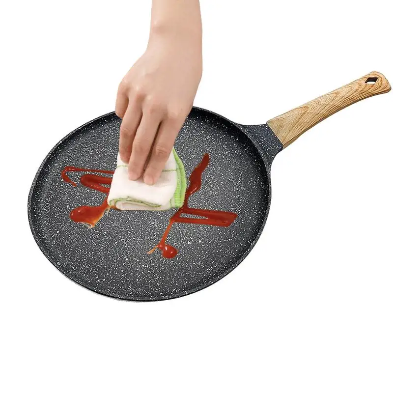 Breakfast Egg Frying Pan Crepe Griddle Steak Non-stick Coating Poached Egg Burger Steak Pan For Induction Hob Induction Stove