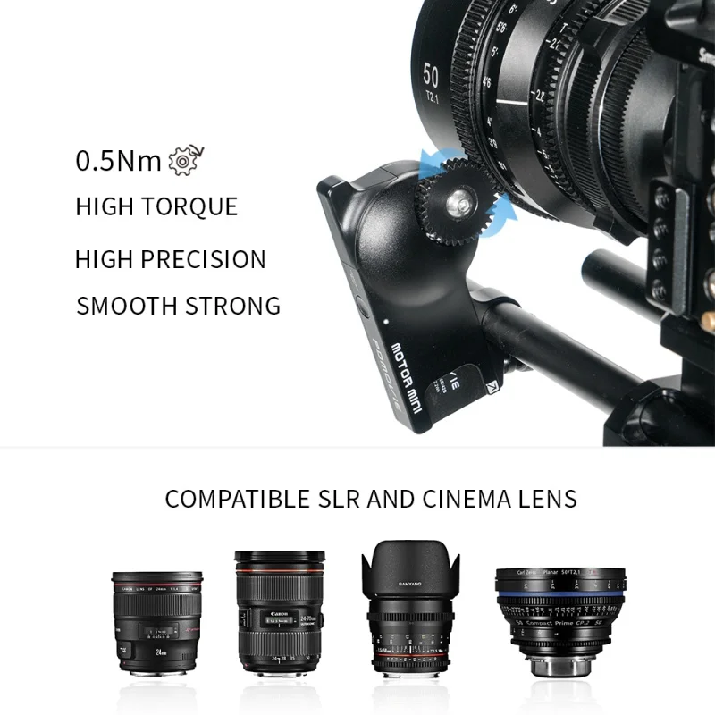 PDMOVIE LIVE AIR 2 Wireless Follow Focus Lens Control System Get RIG AIR and Gear Ring For Free