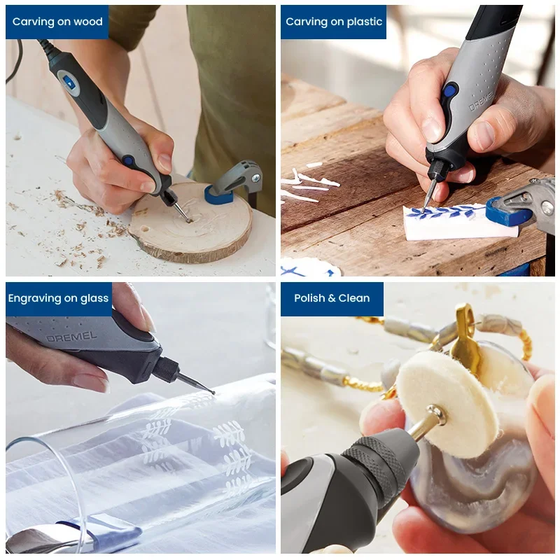 Dremel Stylo 2050 Engraving Machine 5 Gears Variable Speed Electric Grinder Jade Jewelry Glass Engraver Pen DIY Power Tool view 5