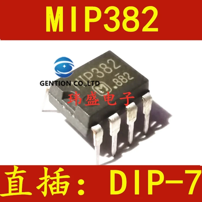 

10PCS MIP382 power management chip DIP7 MIP382 quality assurance in stock 100% new and original