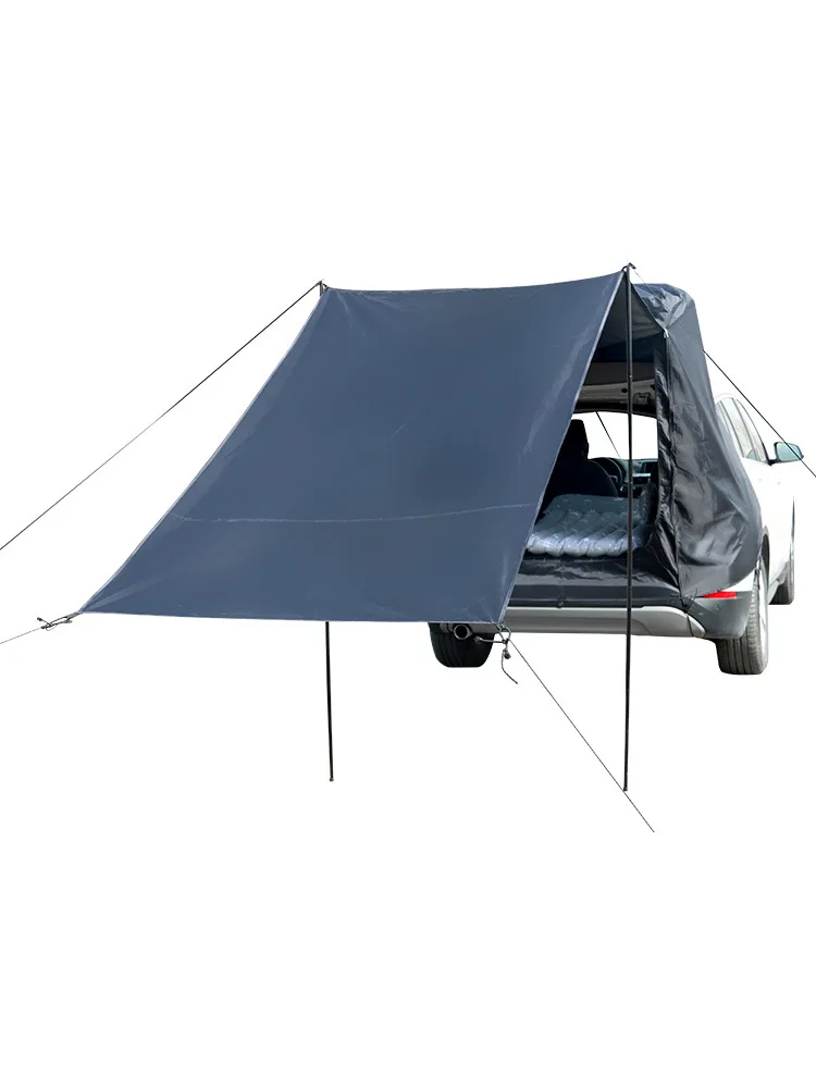 

Rear tent suv trunk car go on road trip outdoor camping extended roof camping rain-proof sunscreen car