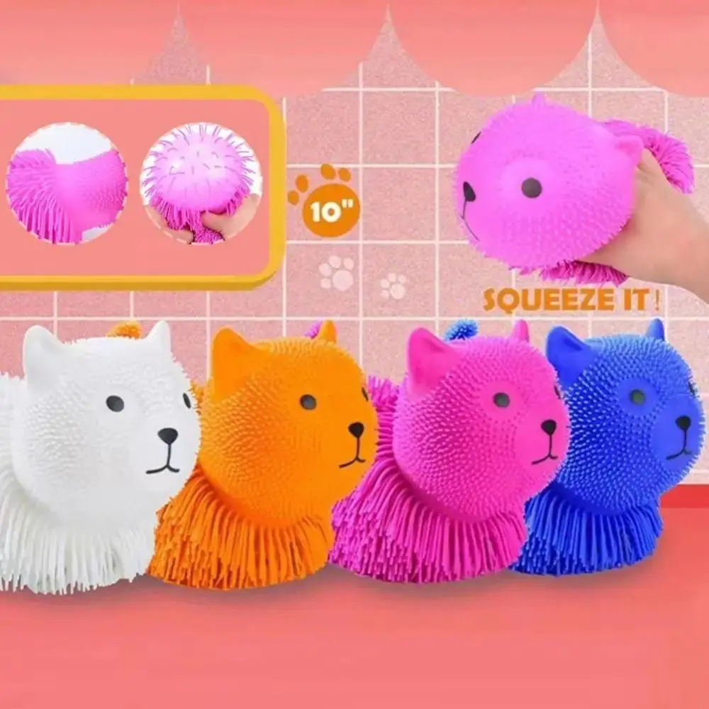 

Новые сенсорные игрушки для помощи при тревоге, милая собака, игрушки для снятия стресса, ПВХ кролик, декомпрессионная игрушка, детская