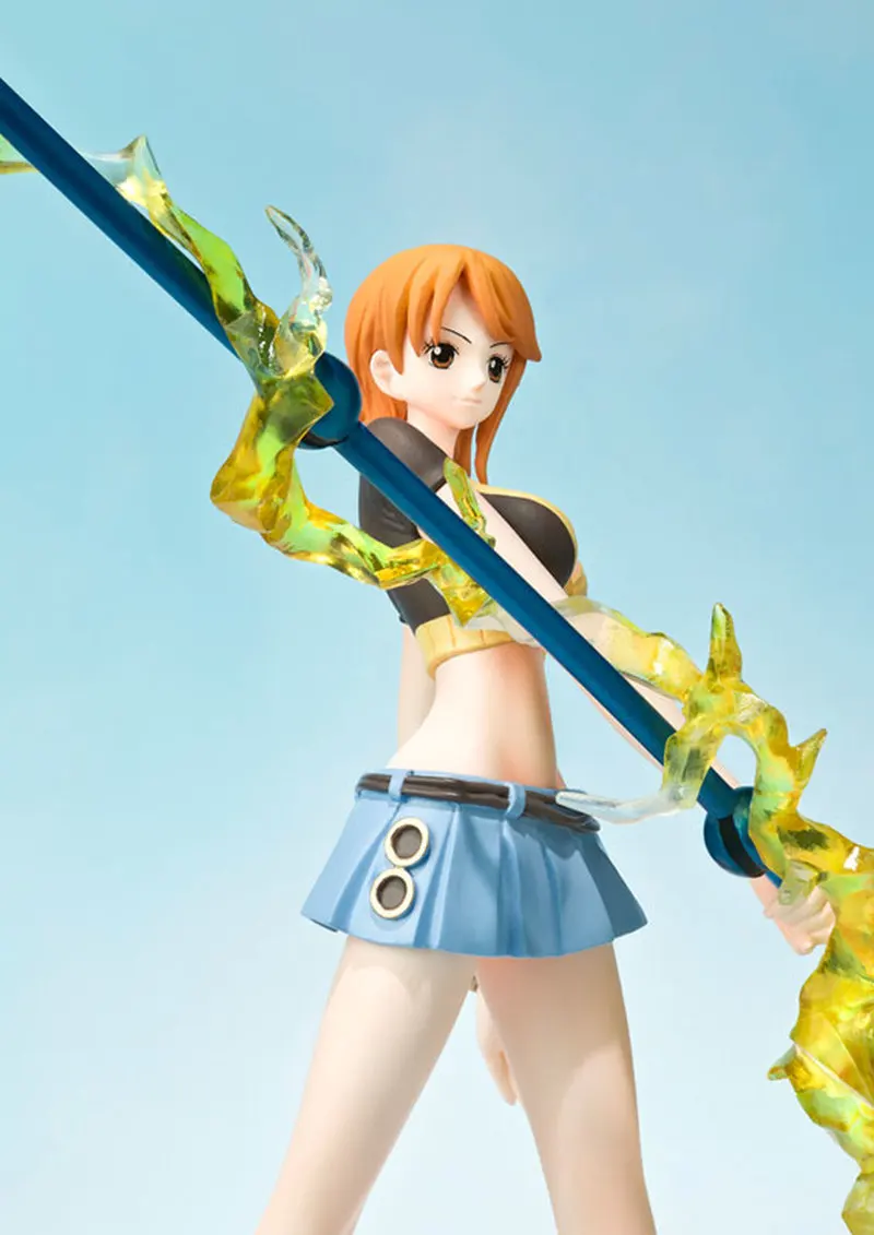 Bandai Anime One Piece Shfiguarts Zero Nami Pvc Action Figure Model Collection Desktop Decoration Kids Birthday Toys Gift