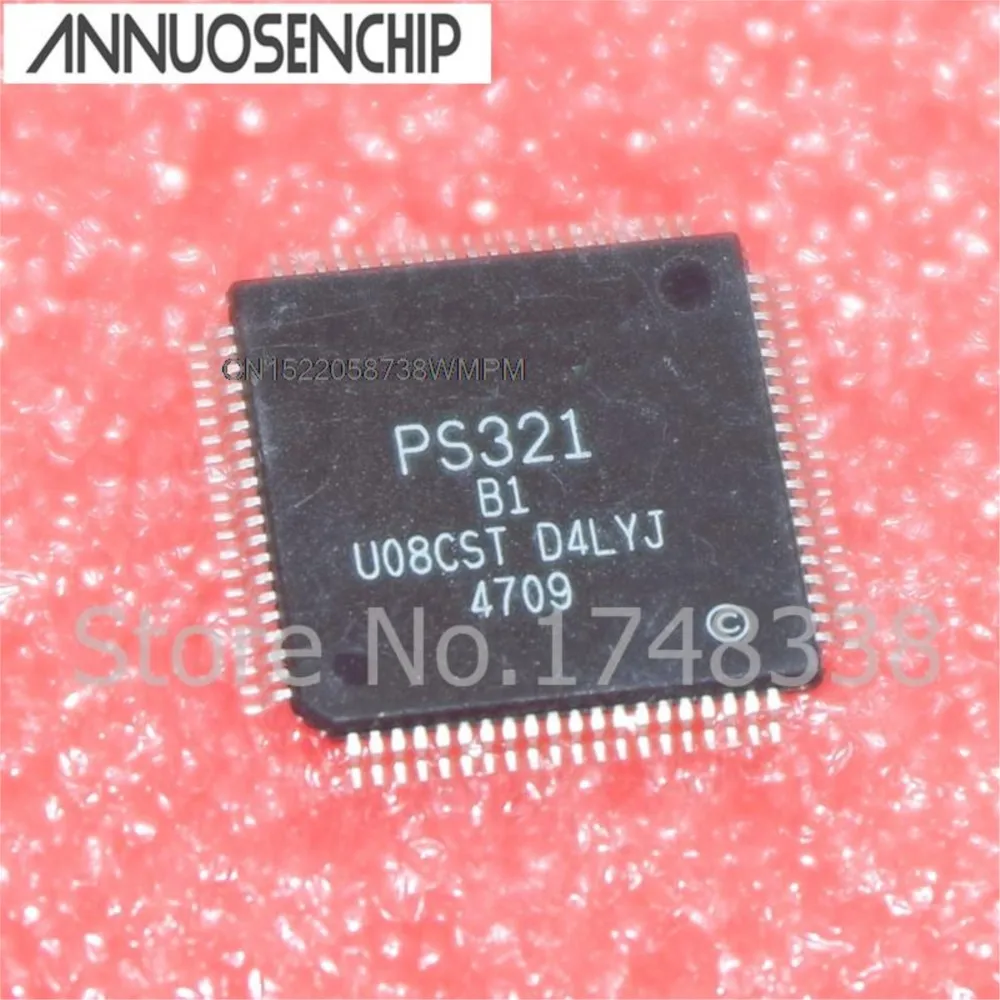 10PCS PS321 Precision, Dual-Supply Analog Switches QFP-80 PS321-B1