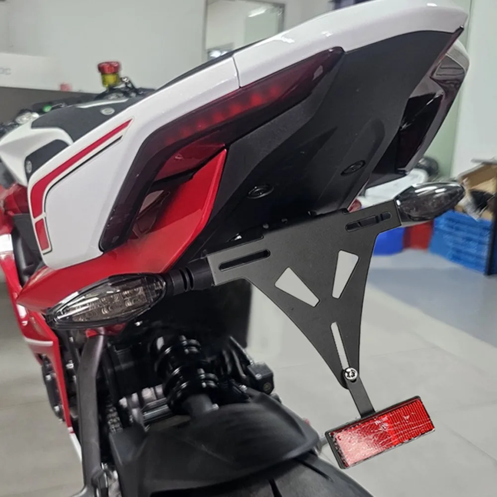 

For Yamaha YZF R1 R3 R6 R15 R25 FZ6 MT07 MT-07 YZF-R1 Motorcycle Accessories Tail Tidy License Plate Holder Fender Eliminator