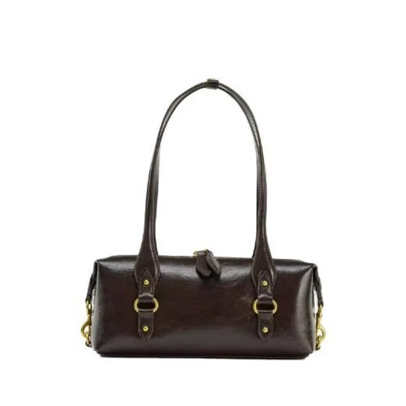 

Durable Leather Crossbody Bag For Women Fashionable Shoulder Handbag Designer Tote Purse Elegant Ladies Messenger Bag Luxury