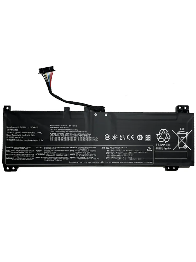 Batterie de remplacement pour ordinateur portable Lenovo Legion 5-15ITH6H 5-15ITH6 5-15ACH6H 5-15ACH6H 5-15 L20D4PC0 L20L4PC0 L20M4PC0