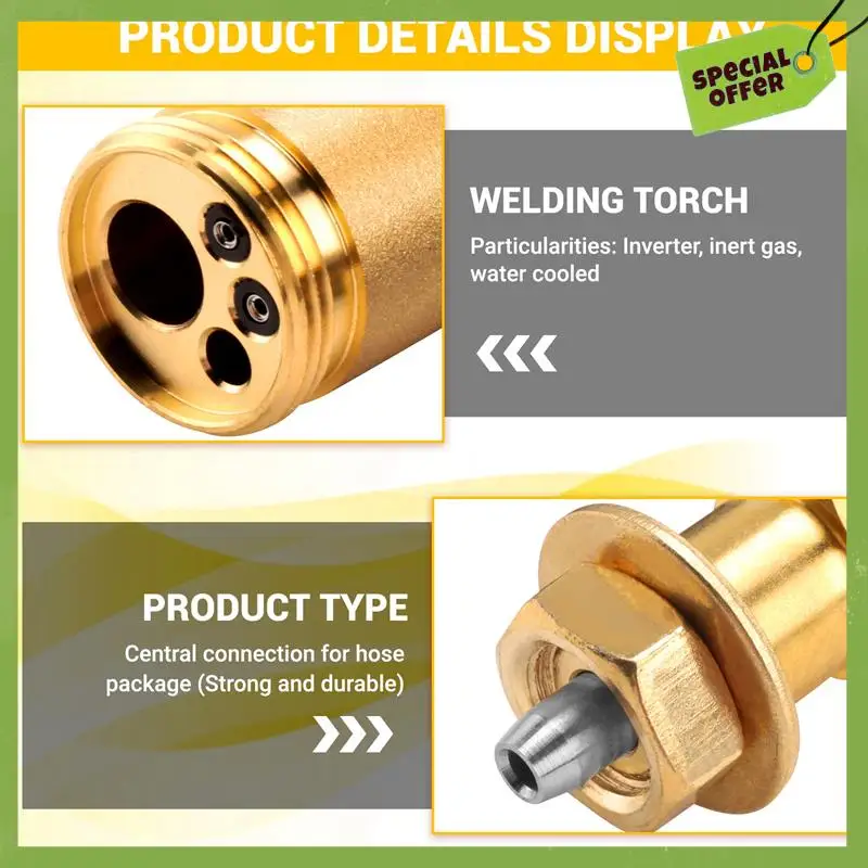 Classy-Central Connector Conversion Set MIG/ Welder Euro Connector Central Adaptor