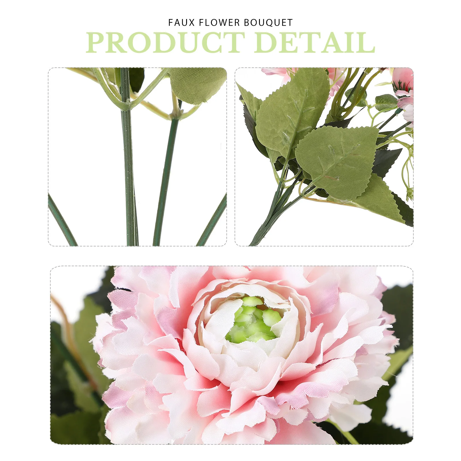 

Faux Berry Bouquet Artificial Realistic Simulation Flower Decor Party Home Faux Flower Bouquet