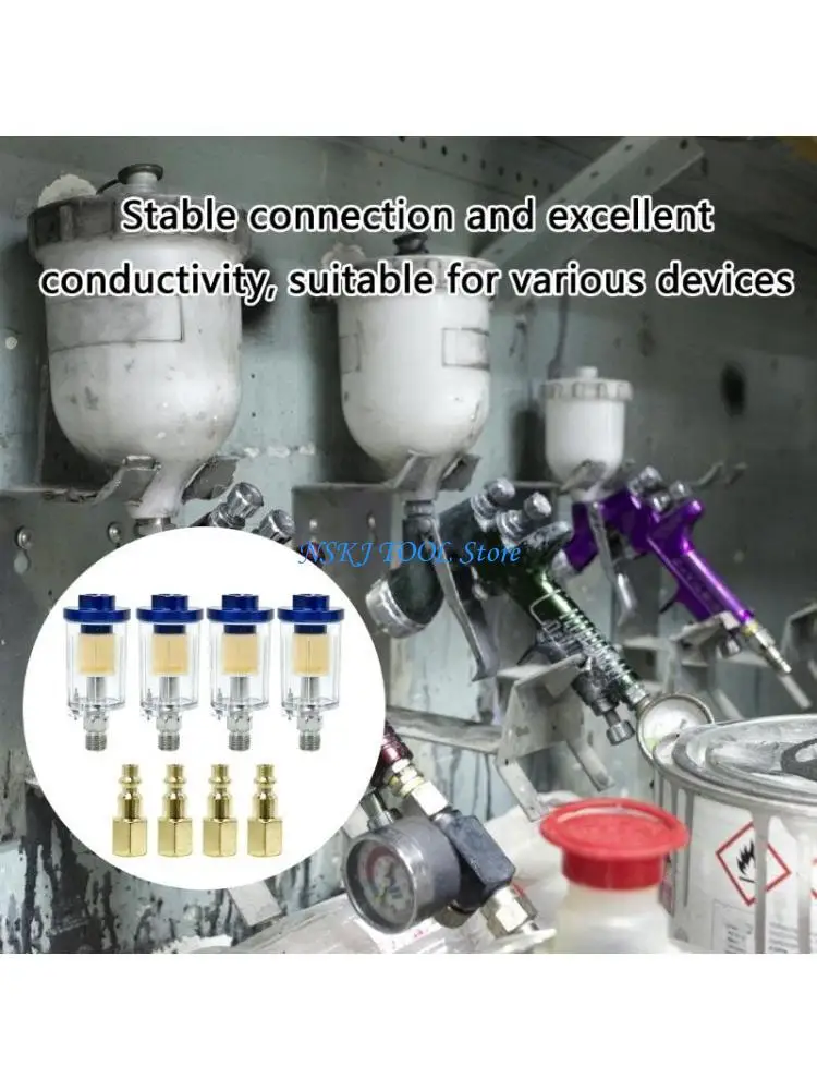 

L8RC Water Oil Separators Filter Inlet Outlet Air Compressor Moisture Filter Water Separators Air Compressor