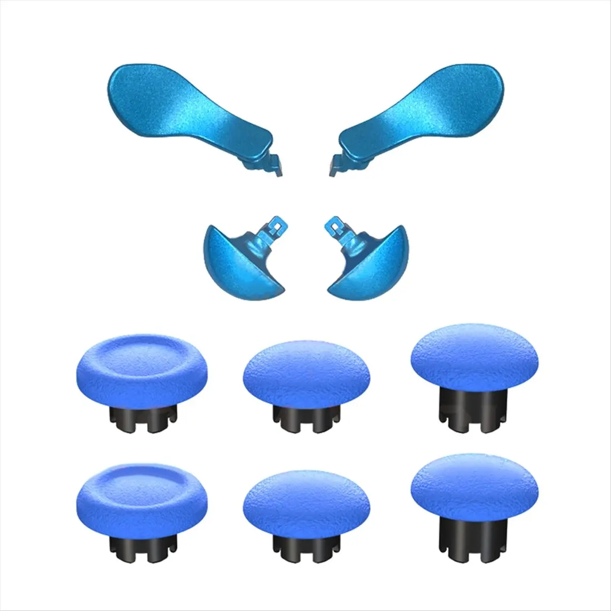 【Home-Accessories】Analog Joysticks for Controller 10-in-1 Thumb Stick 4 Metal Rear Paddle Trigger Button Replacements for C