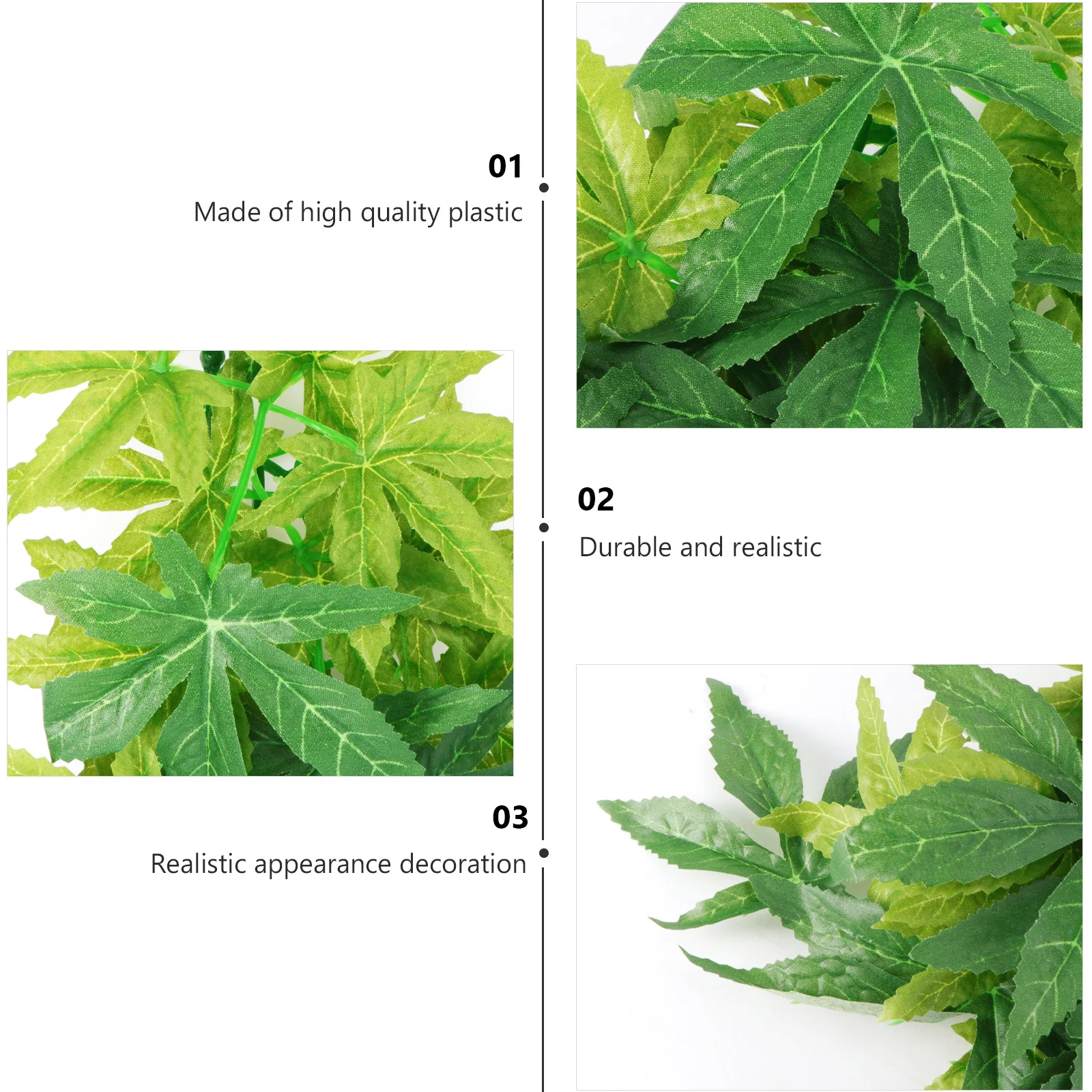 

30x10x1cm Artificial Grass Aquarium Decorations Durable Realistic Fish Tank Ornaments for Aquatic Pets Plastic Plants