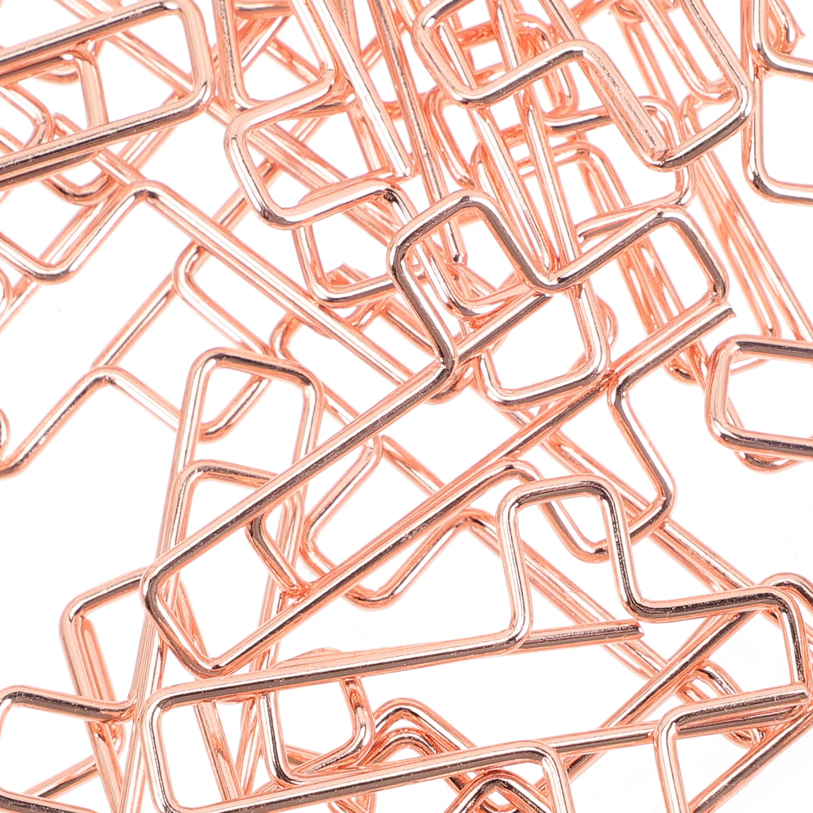 

100pcs Small Cross Paper Clips Office Accessories Wedding Invitation Cable Colored Iron Clips Strong Clamping Force Fine