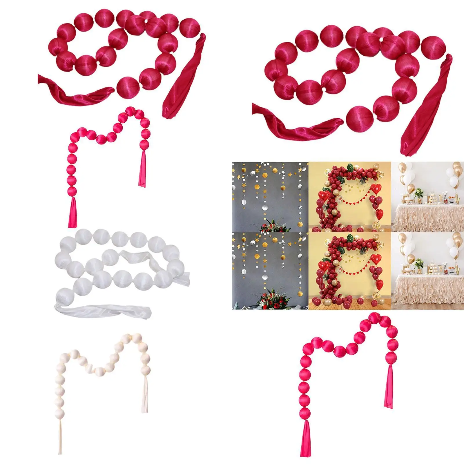 مشاريع إكليل الكرة الرغوية DIY ديكور المنزل الجدار شنقا الزفاف اليدوية