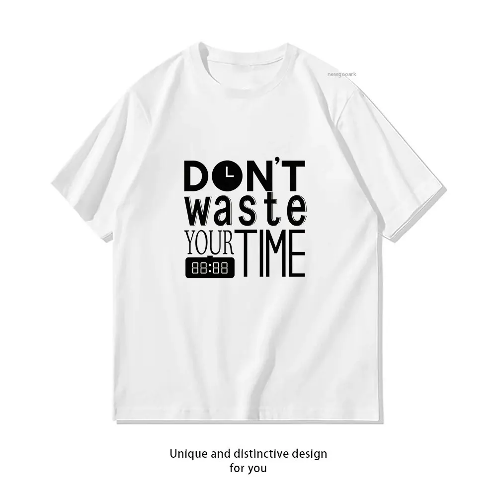 Timeless T-Shirts T-Shirt Casual cotton graphic t shirts Creative streetwear Classic O-neck shirt