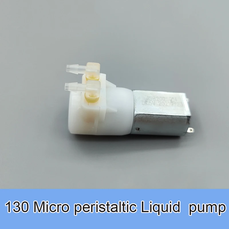 

Small 130 Peristaltic Pump DC 3V 3.7V 5V 6V Micro Self-priming Liquid Pump Floor Washer Water Pump Sweeping Robot Pump