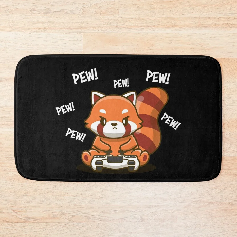 

Red Panda Bath Mat Front Door Kitchens Mat