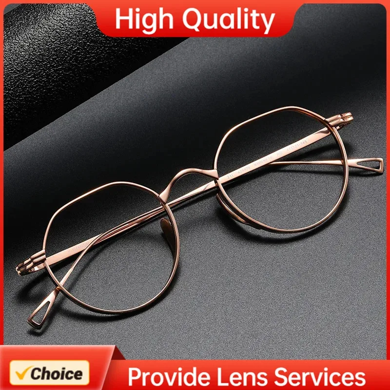 

KAME Style KMN9916 Pure Titanium MANNEN Glasses Frame Men's Women's Male Eyeglasses Frames Eye Glasses Full Male Female Eyewear
