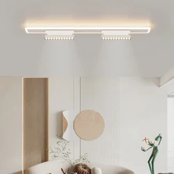 Modern LED Ceiling Lamp with Spotlight Aisle Chandeliers for Living Room Bedroom Cloakroom Corridor Home Decor Lighting Fixture