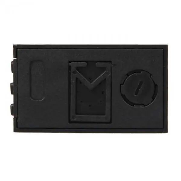 Portable Electronic Clock with LCD Screen Small Size Calendar Function Dashboard Stick-on Mini Clock for Car