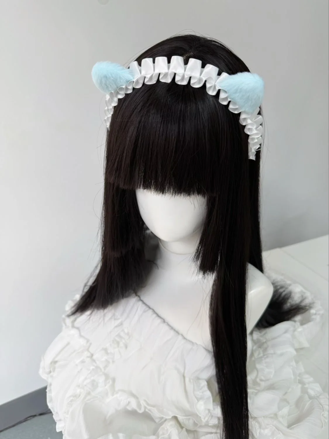 Japanese Style Kawaii Cat Ears Headband Lolita Y2K Hair Hoop Cosplay Accessory for Halloween, Anime Parties & Photo Shoots