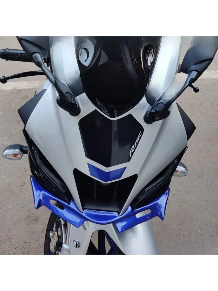 R15V4 دراجة نارية استقرار لياماها YZF-R15 Ver 4.0 الطيور الفم كسر الرياح شفرة الهوائية الجبهة الجناح التحديثية اكسسوارات