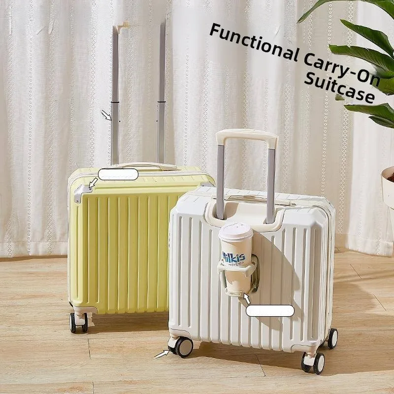

Small Size Carry-On Suitcase Lightweight Password Box for Men And Women 18 Inch 20 Inch Plane Travel Luggage