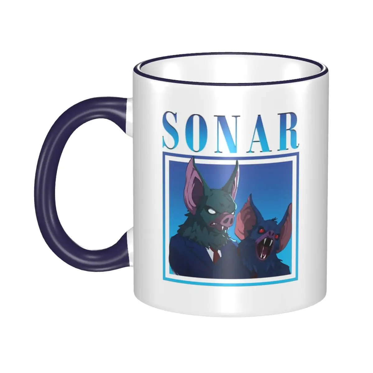 

Sonar Dispatch Game Vintage Mug Novelty Tea Cup Christmas Gift For Women Men