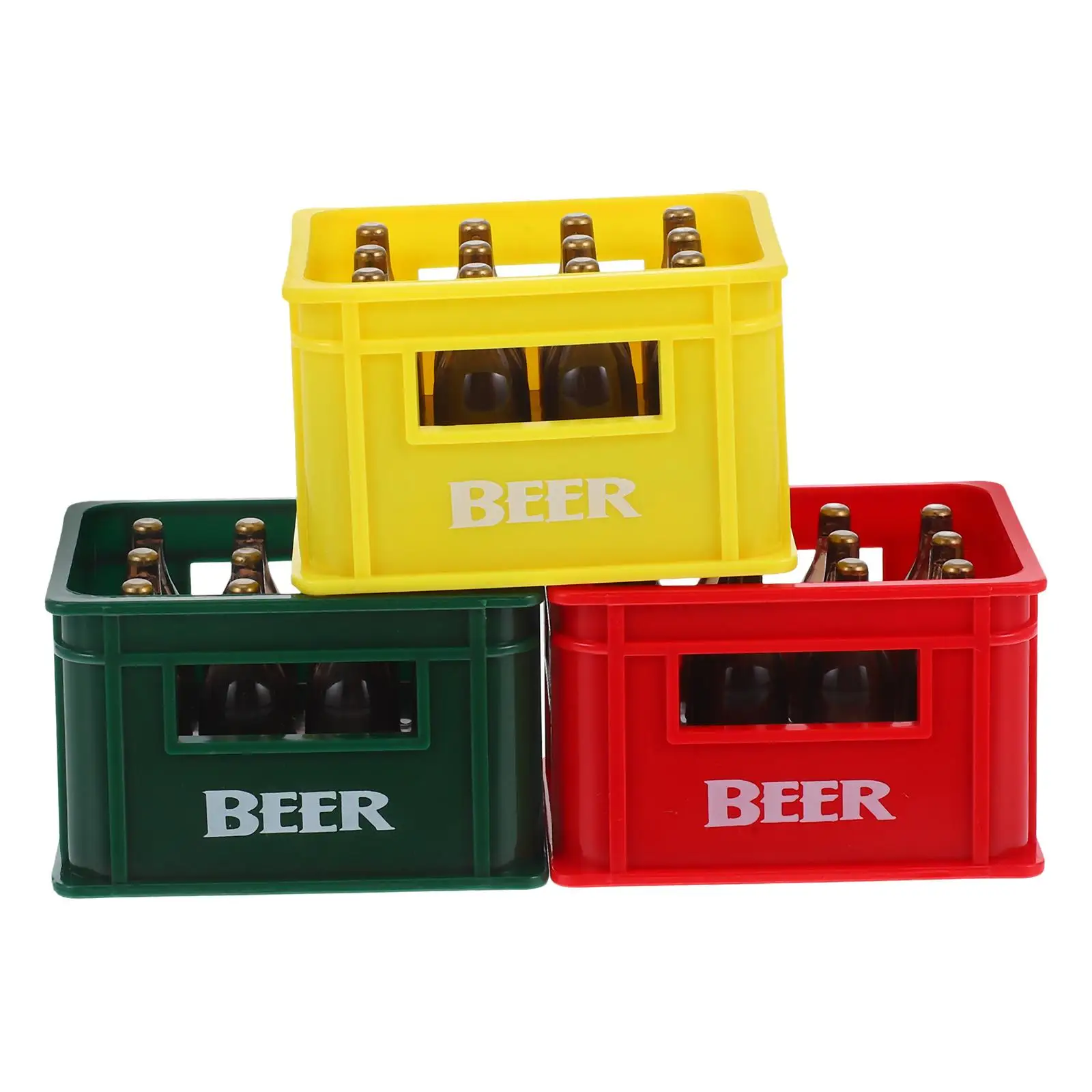 

3pcs Magnetic Beer Bottle Opener Fridge Magnet 3D Cartoon Design Soda Can Openers Kitchen Bar Camping Refrigerator Decor