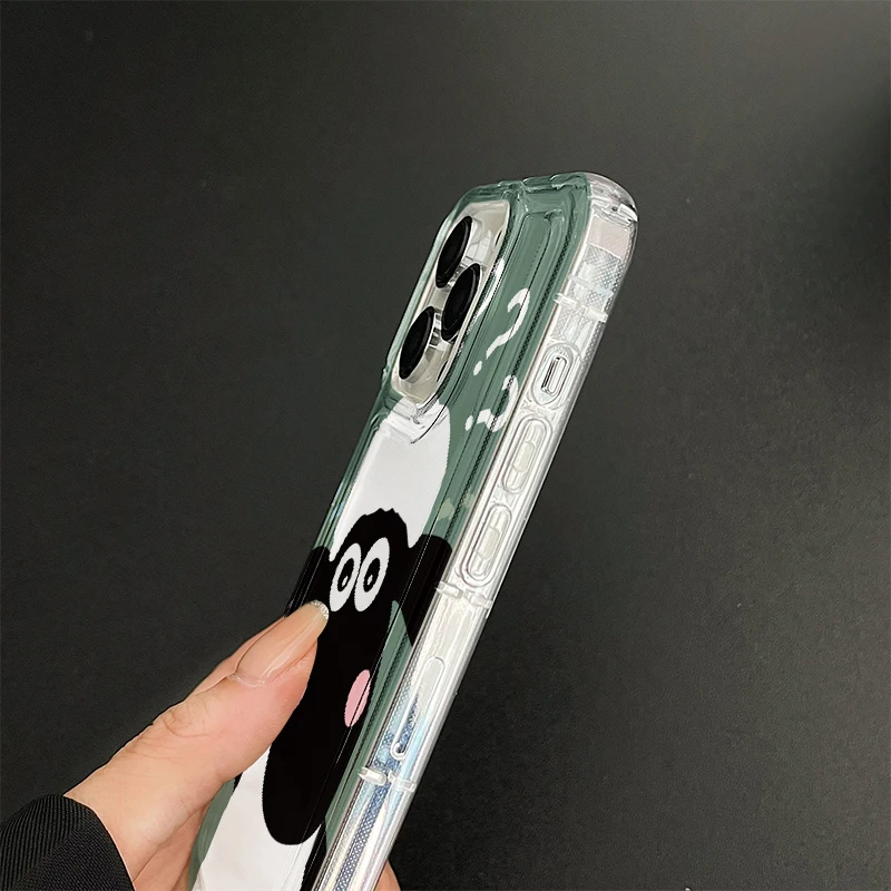 J4544 Fall Prevention Cushion Type For Samsung Galaxy S23 S22 S21 S20 Plus Note 10 20 Ultra Case DIY Soft TPU Cover