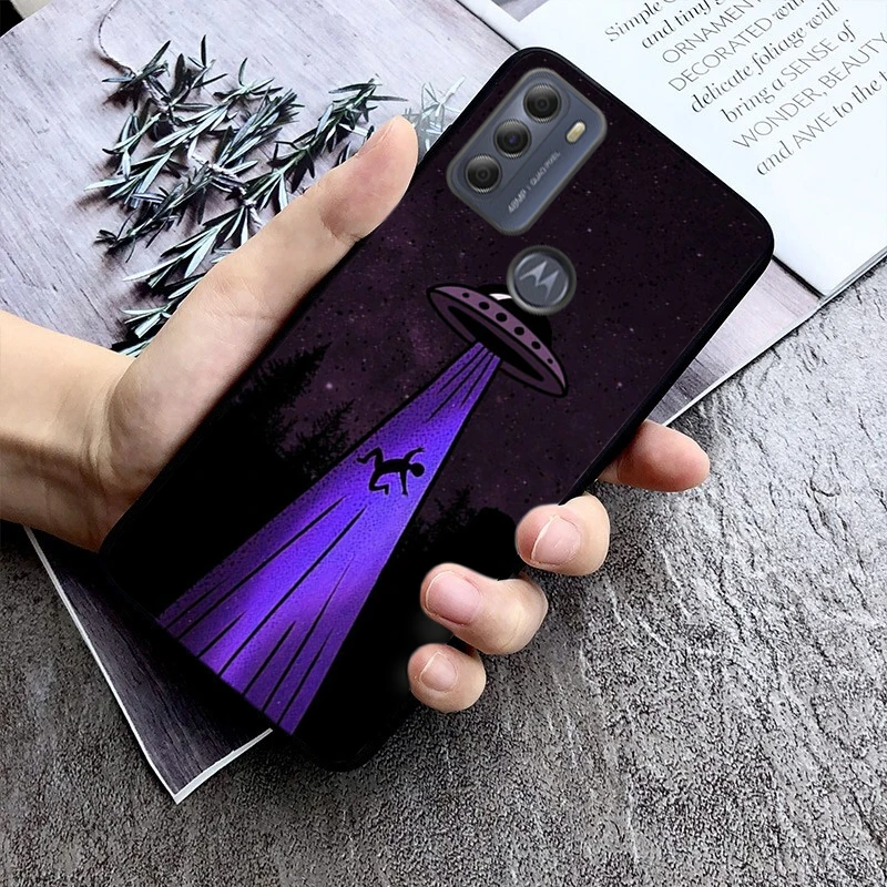 

UFO Ship Phone Case For Moto Edge 50 40 Pro Edge 40 30 Ultra Neo Fusion G Power G Stylus G Play E32 E20 E40