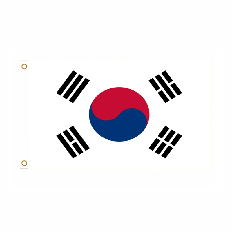 5 Pcs/lot Korea National Flag 90x150cm Korea Flag Republic of Korea National Flag wholesale