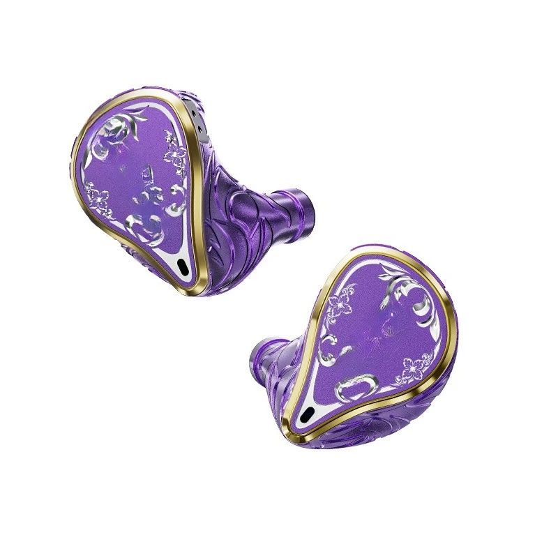 550 Purple Phoenix five-action iron in-ear wired earphones Audiophile grade HIFI monitor earphone monitor high fidelity sound