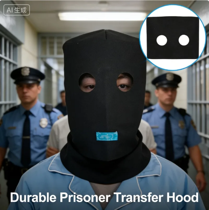 

Крышка, центр задержки заключенного, фиксаторы быков, тюремный капюшон, секретная комната, трехмерный круглый головной убор