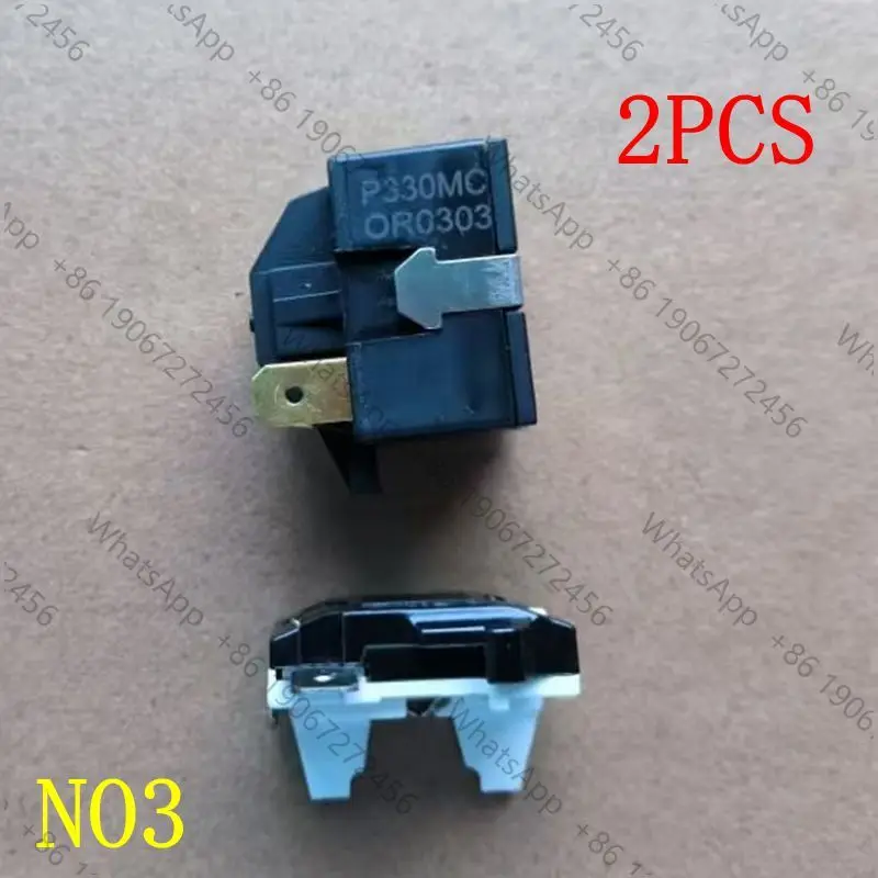 excellent refrigerator parts, compressor PTC starter and thermal protector P6R8MD P330MC