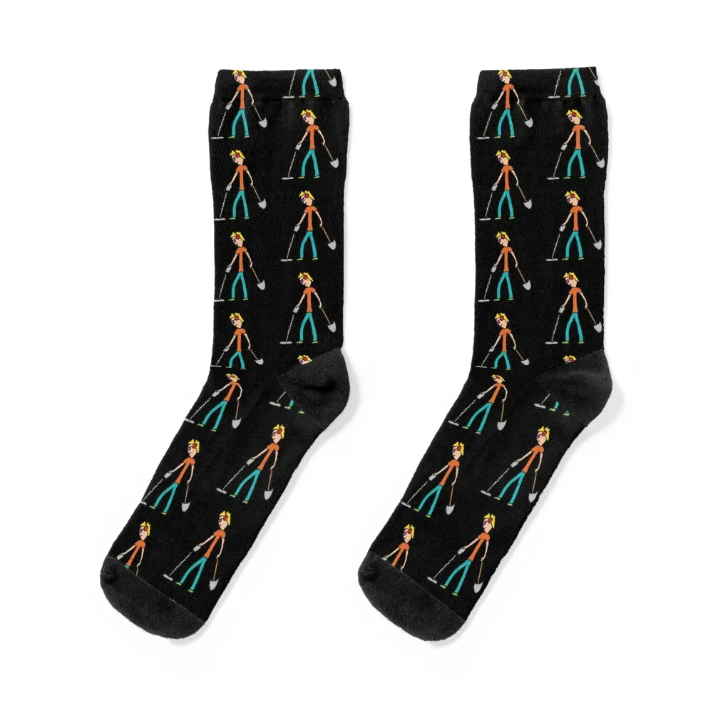 Metal Detecting Detectorist Socks Non-slip anime compression Socks Man Women's