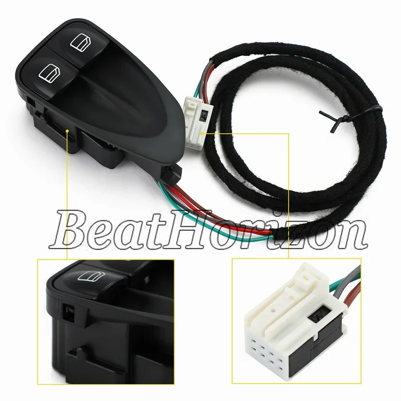 Driver Left Door Window Switch for Mercedes Benz R230 SL Class SL500 SL55 SL550 SL600 SL63 SL65 AMG 2308211351