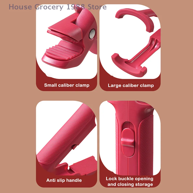 

2025 Upgraded Multi-Purpose Anti-Scald Bowl Holder Clip For Kitchen, 2-in-1 Anti-Scalding Clip Bowl Plate Clamp