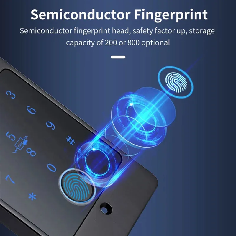 Приложение Wi-Fi Tuya, умный дверной замок, клавиатура, RFID-контроллер доступа, умный дверной замок, клавиатура, 13,56 МГц, IC-версия