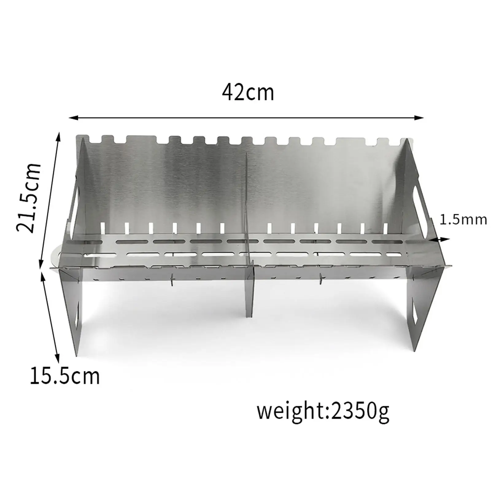 Charcoal Barbecue Grill Set Outdoor Grill Tools for Picnics Beach Traveling