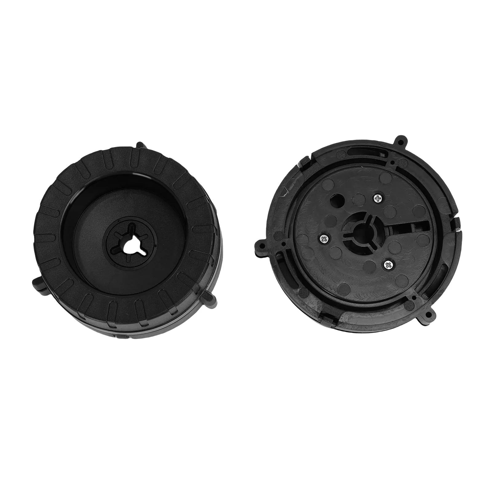 

1 Pair Nab Hub Adapter Lockable Plastic Base Suitable for Tascam 1/4 Inch Reel to Reel Tape Recorder