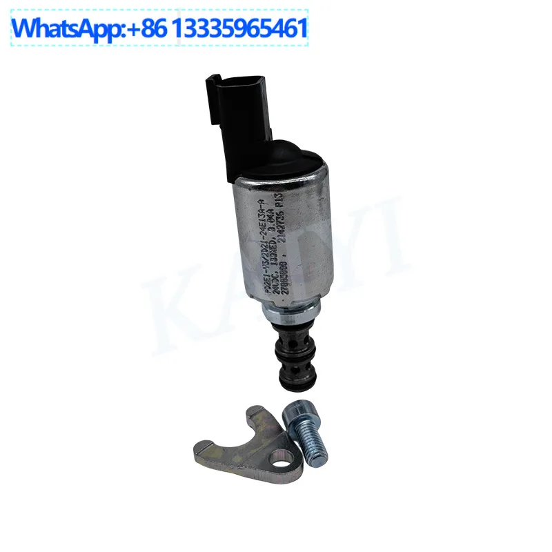 For Excavator Accessories for HaiDou Lishi German Pilot Safety Lock Solenoid Valve PD2E1-Y3-2D21-24E13A