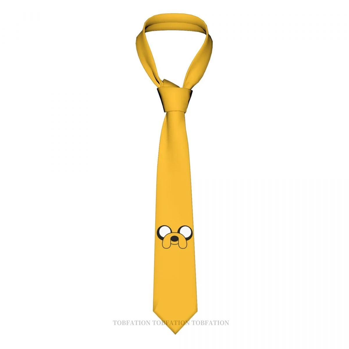 Graphic Adventure Time Animation Cartoon Classic Men's Printed Polyester 8cm Width Necktie Cosplay Party Accessory