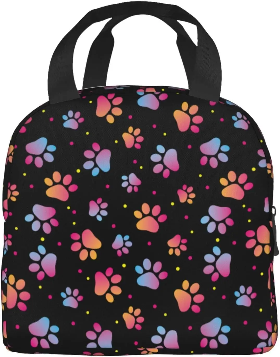 Fiambrera reutilizable con patas de animales para hombre y mujer, bolsa compacta para el almuerzo, contenedor para la escuela y el trabajo, 6l