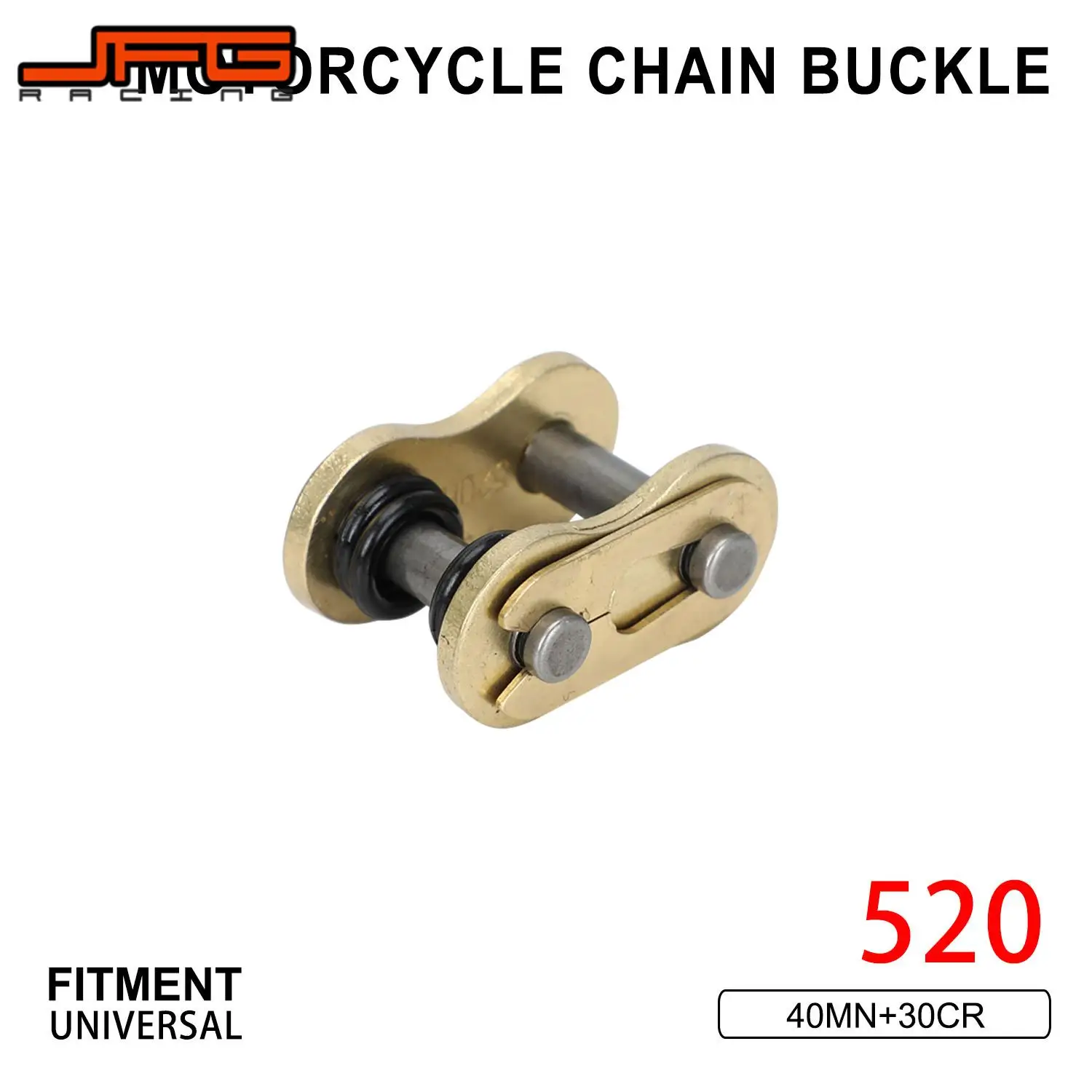 520HV Heavy Duty Chain Connector Heavy Roller Connecting Master Joint Link With O-Ring Chain Lock Motorcycle Buckle Ring Link