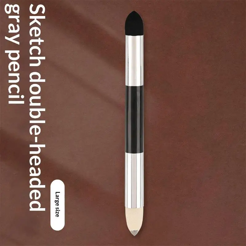 1/2 Pcs Artist Sponge Pens Washable Dual Tip Pastel Stumps Brushes Art Foam Blenders For Drawing Painting